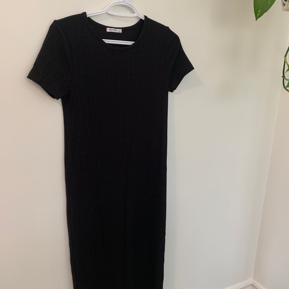 Black Midi Dress